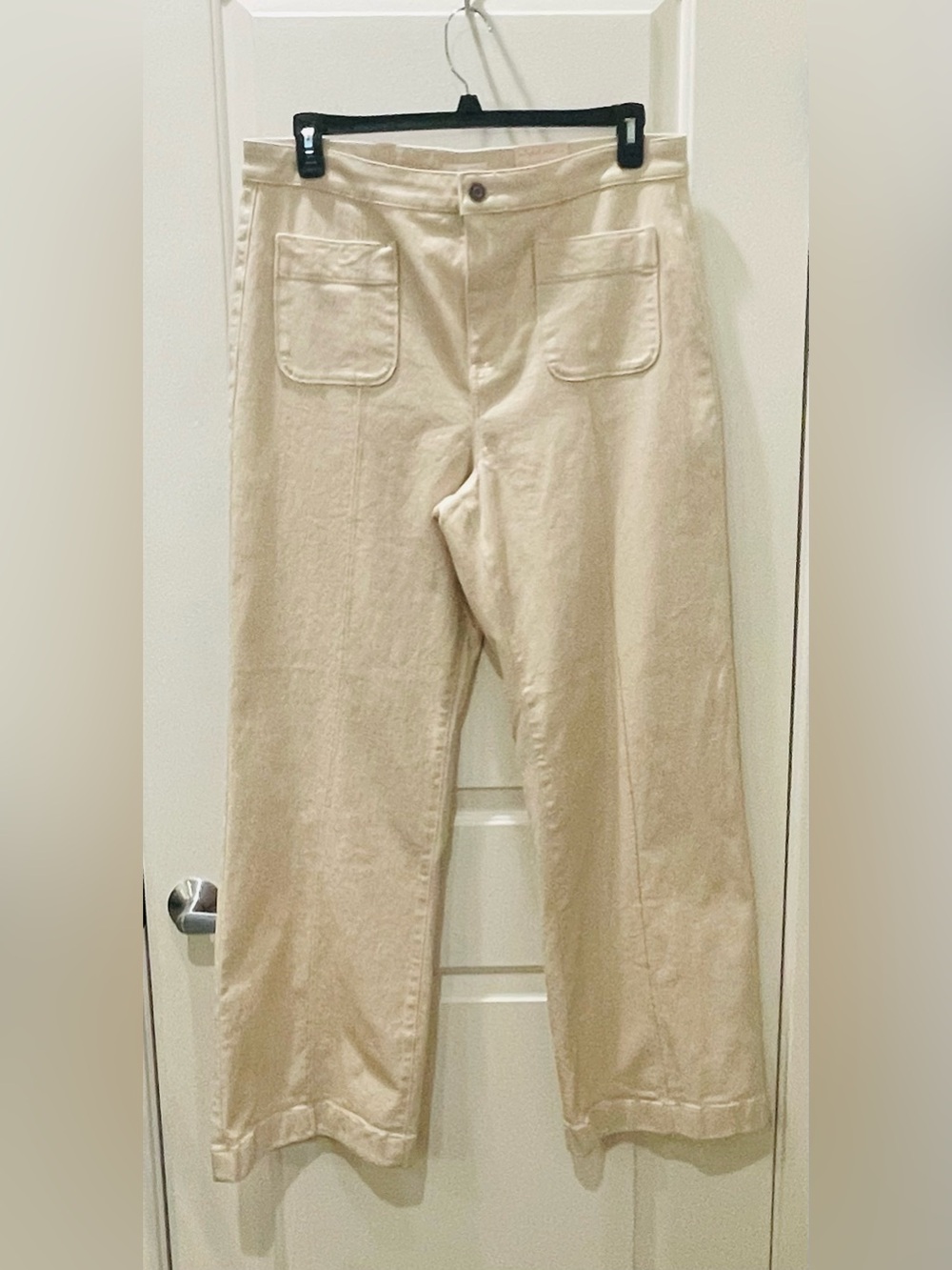 NEW…LC Lauren Conrad Super High Rise Wide-Leg Trouser Jeans - Picture 2 of 4